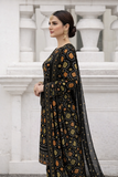 Poshkari Luxury Lawn Embroidered Suit With Chunri Duppatta D-68