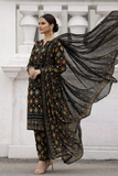 Poshkari Luxury Lawn Embroidered Suit With Chunri Duppatta D-68